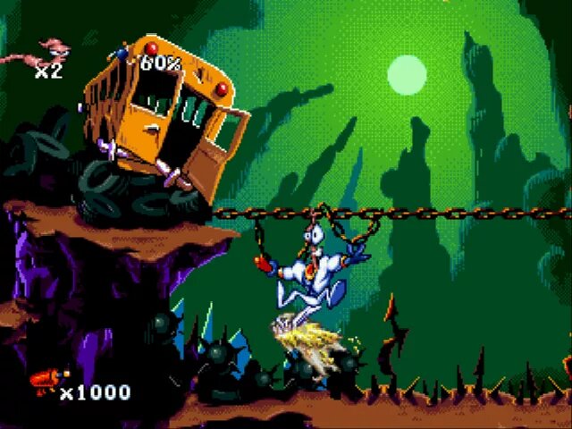 

Специальное издание Earthworm Jim: Special Edition было выпущено в 1995 году для платформы Sega Mega-CD, а чуть позже появилось на Windows 95. Данная версия игры отличалась добавленным уровнем «Big Bruty», улучшенными графикой, звуком и амуницией главного героя; также были расширены уровни «New Junk City» («More Junk») и «What the Heck?».


