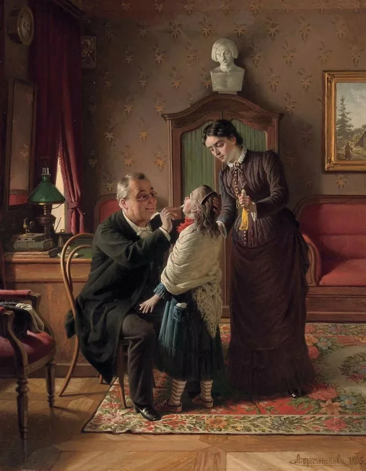 Протопопов Алексей Федорович «Детский доктор» ,1885