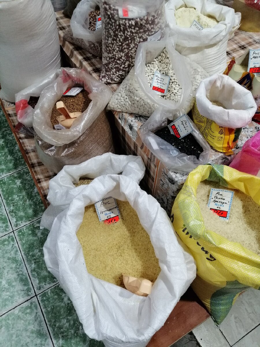 купил пару кг круп