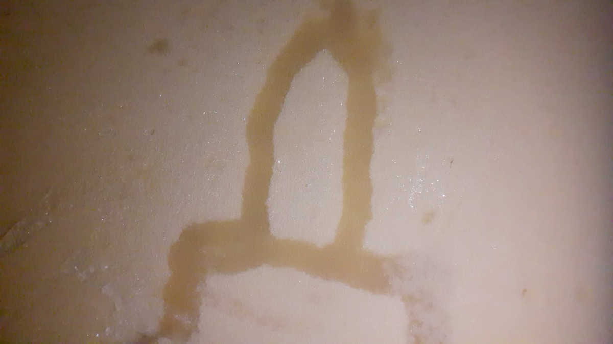 Из личного источника. Вода и поролон.