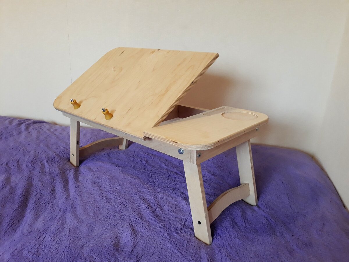 Столик для ноутбука из фанеры
