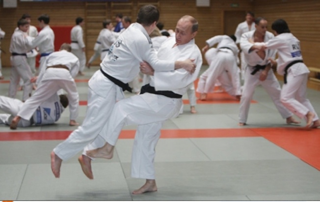 В.В.Путин, дзюдо!