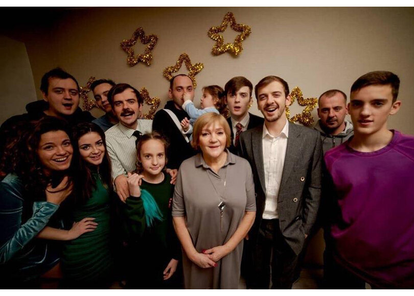 Семья Антона Лапенко.