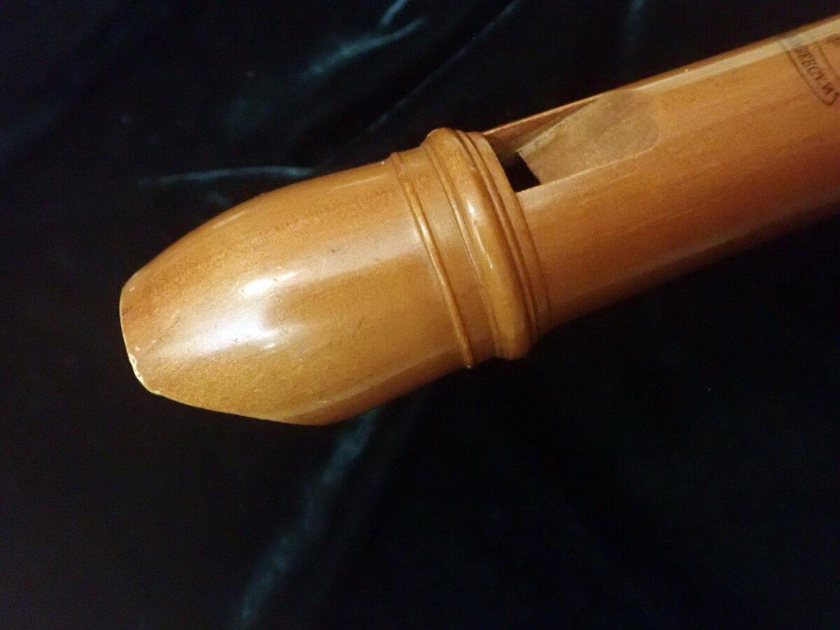 Свисток с деревянной пробкой («блоком») внутри 