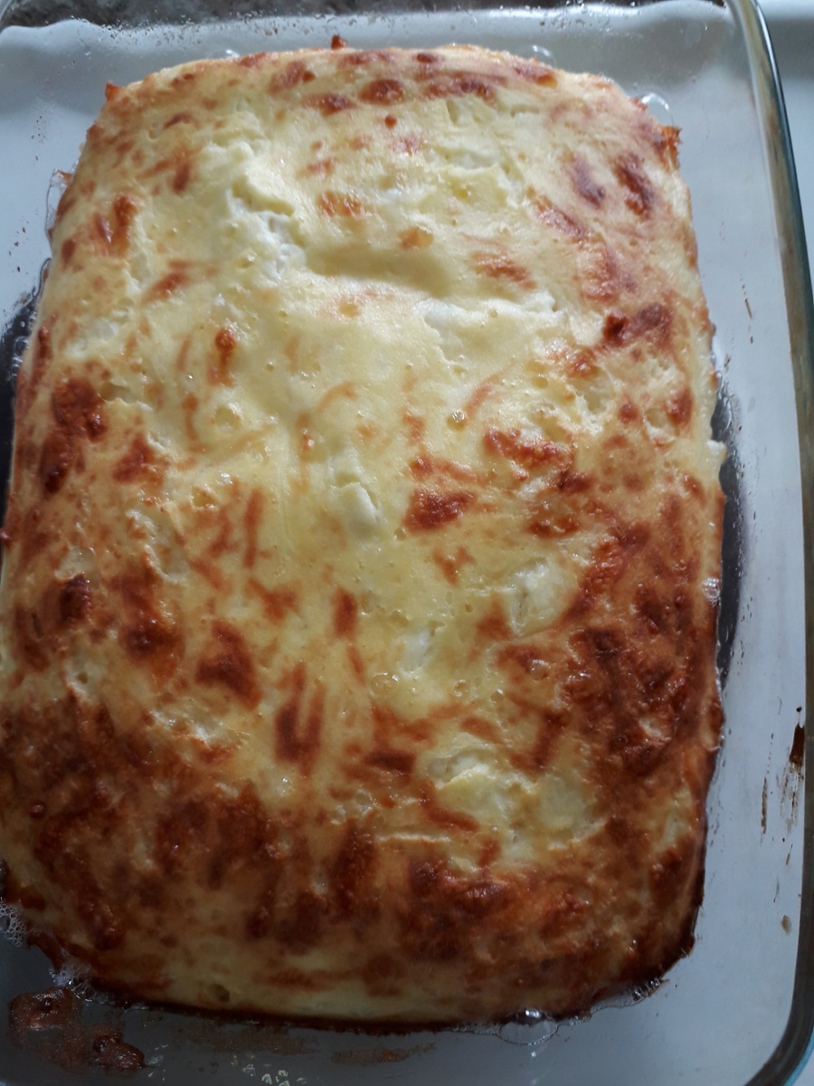 "Сырное" суфле.