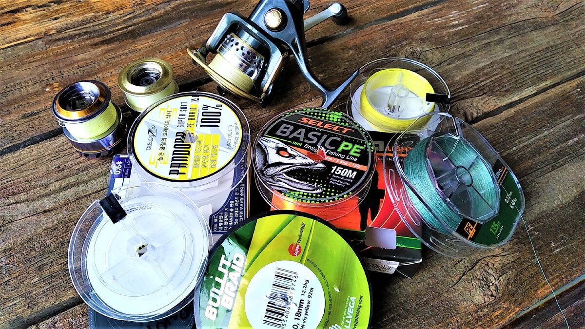 Катушки не от всех моих шнуров сохранились, но большинство на фото