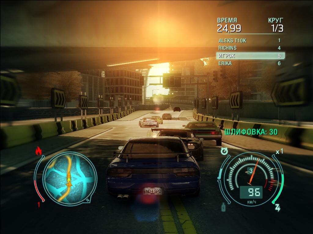 Кадр из игры.