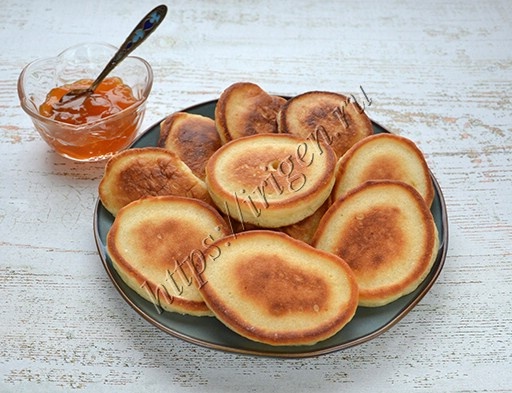 Оладьи на сметане