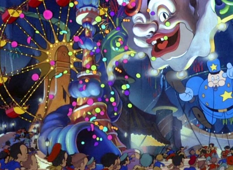 Pleasure Land   - Страна Удовольствий, кадр из диснеевского мультфильма Пиноккио