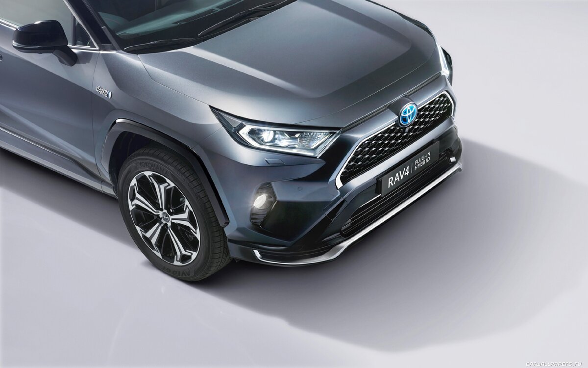 Новый Toyota RAV4 plug-in hybrid 2021.