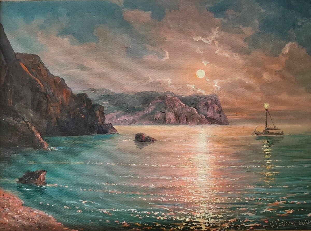 Работа Ирины Гайдар // Фото предоставлено музеем Грина 