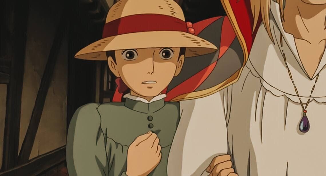 Кадр из мультипликационного фильма «Ходячий замок», 2004