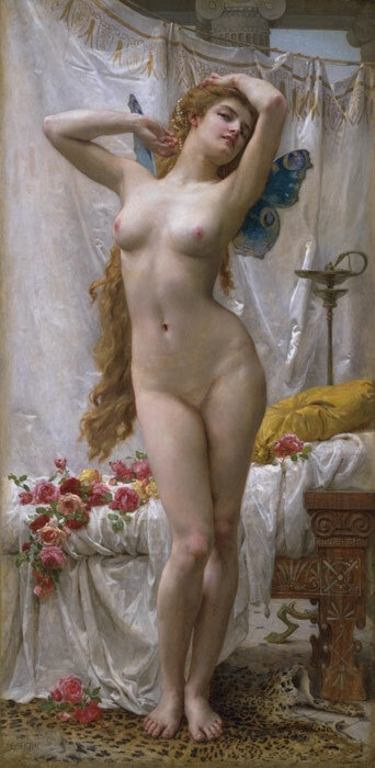 Гийом Синьяк, Пробуждение Психеи, 1904 Музей Чи Мэй, Тайвань
