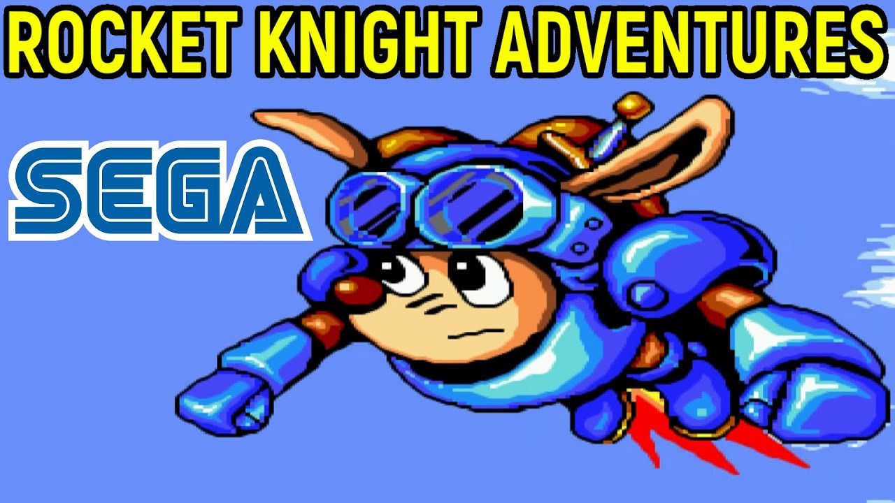 Детская Игра ПРО Опоссума Сега - Rocket Knight Adventures Sega