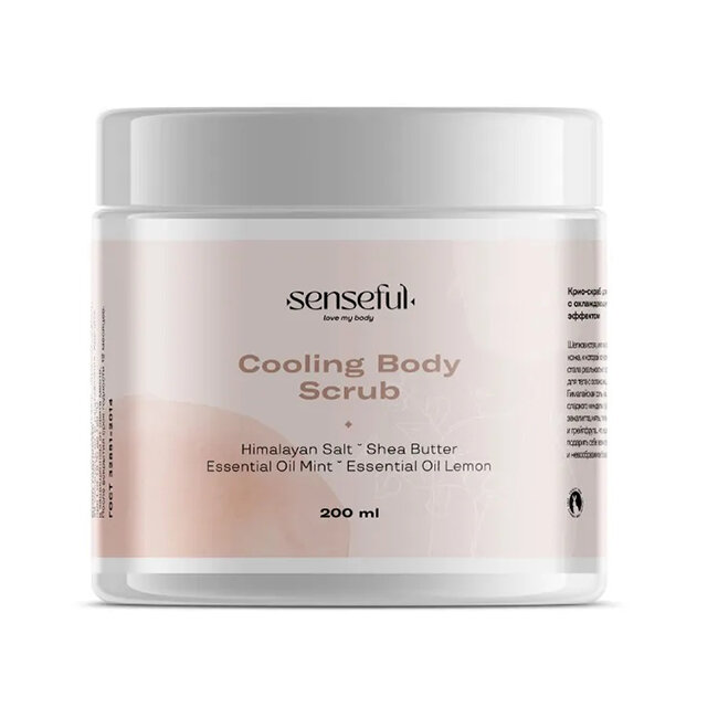     Крио-скраб для тела с охлаждающим эффектом Senseful Cooling Body Scrub