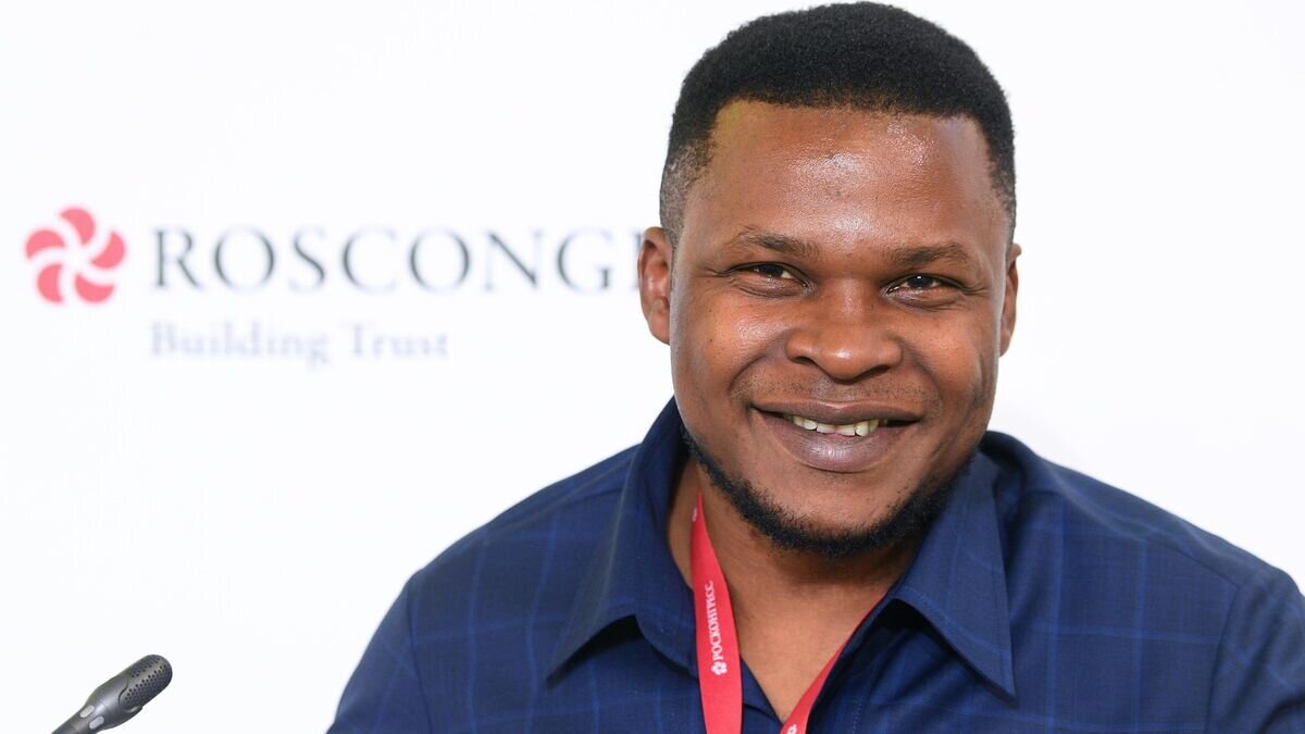    Председатель Африканской энергетической палаты ЭнДжей Аюк© РИА Новости / Алексей Майшев