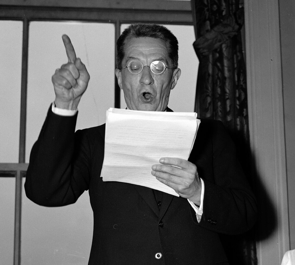 Александр Керенский бывший министр-председатель Временного правительства. Фото 1930-х годов, снято в США.