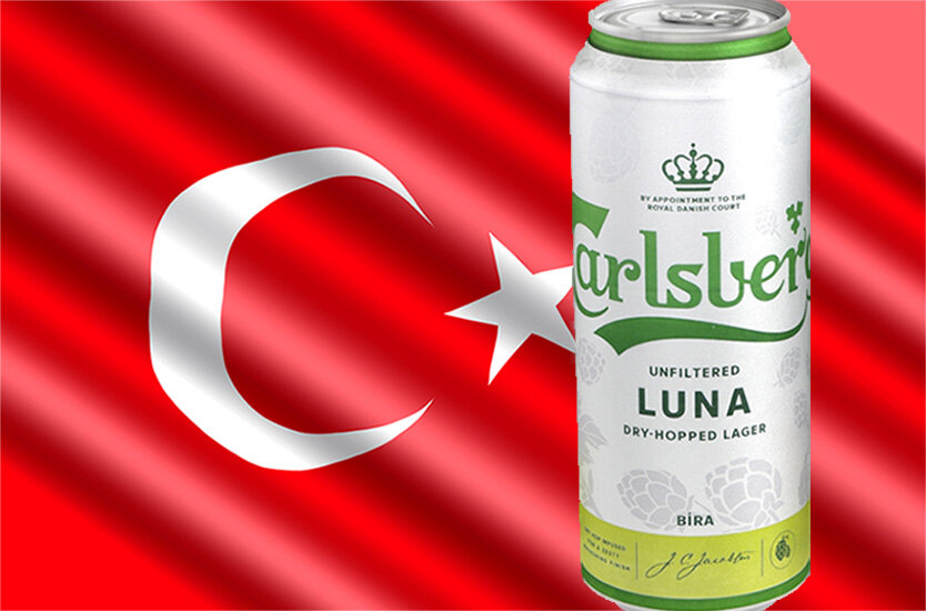 Carlsberg Luna от пивоварни Türk Tuborg