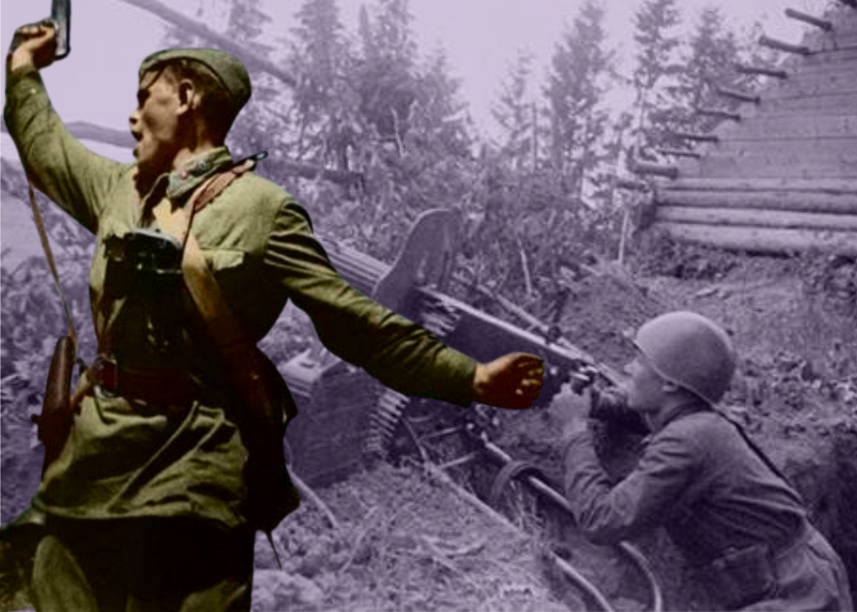 Коллаж на тему Великой Отечественной войны