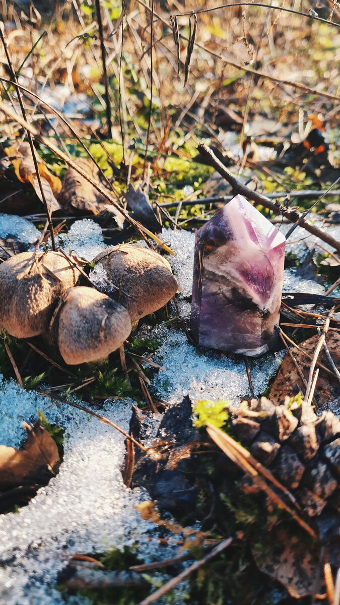 Шевронный аметист 