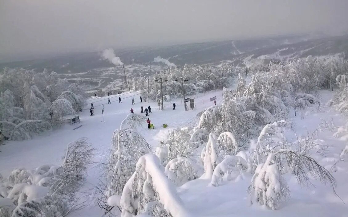 Гора Губаха горнолыжный комплекс