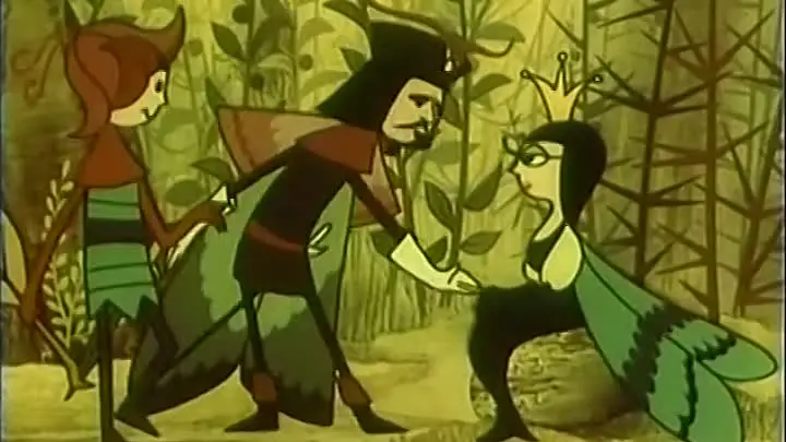 Кадр из мультфильма "Приключения Голубого Рыцаря" взят для иллюстрации из Яндекс Картинки  