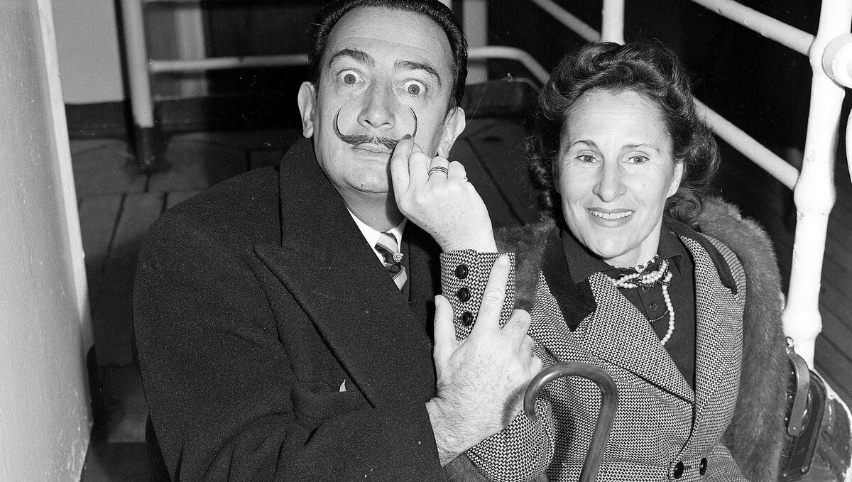 Гала (Елена Дьяконова) и Сальвадор Дали