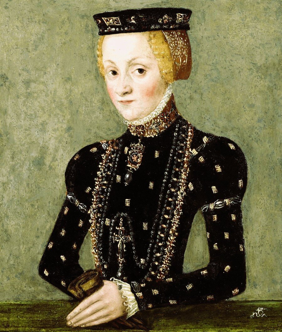 «Катерина Ягеллонка», худ. Лукас Кранах младший, 1556 год