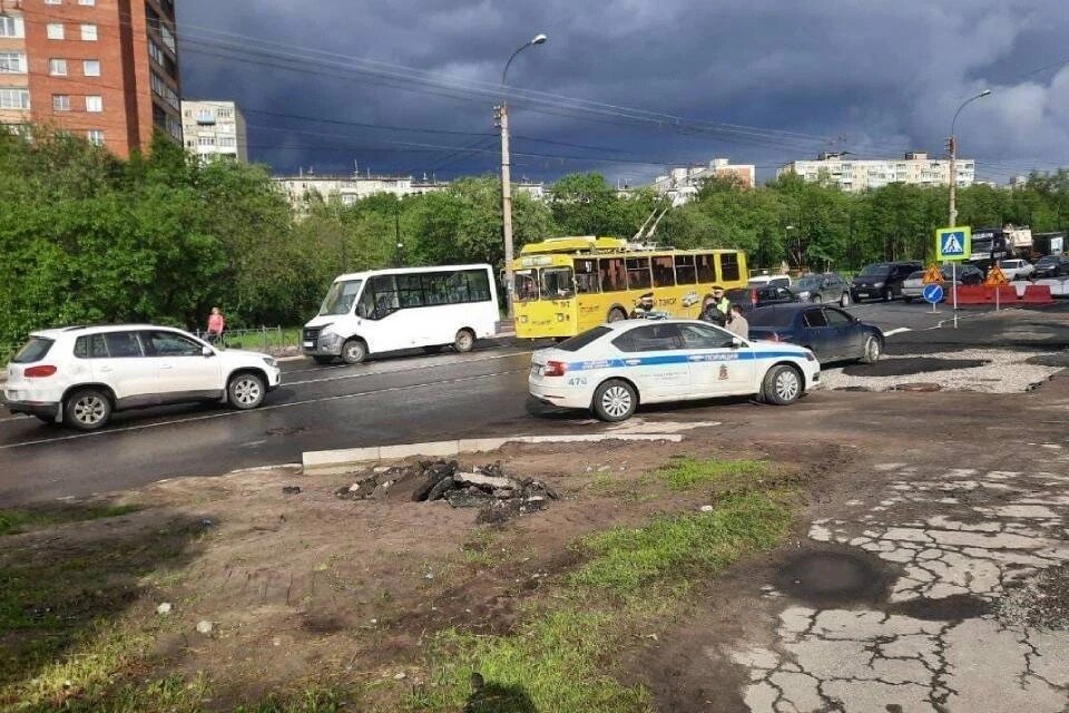     Светофор на опасном участке установят летом 2023 года. Фото: vk.com/murmanskgroup