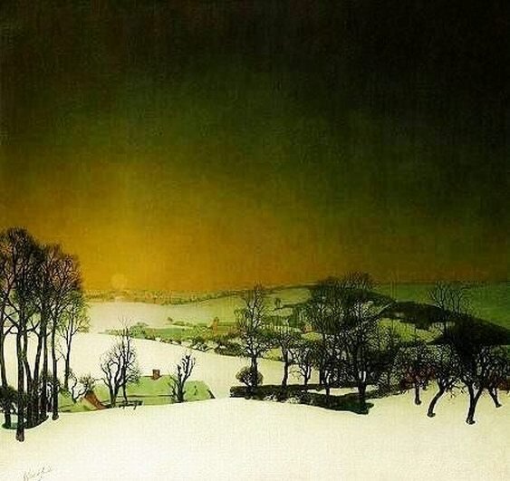 Валериус де Саделер (Valerius de Saedeleer).Снег во Фландрии