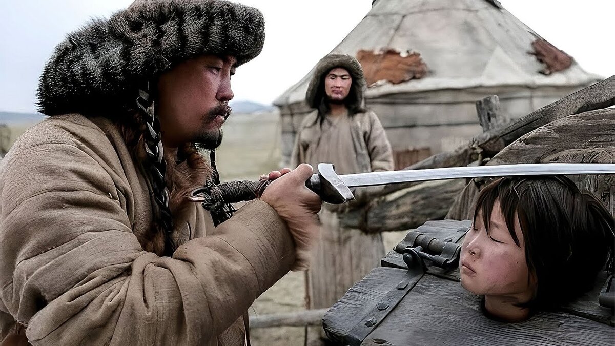 чина брата чингисхана песня. монгольский хан чингисхан. исторический портрет чингисхана кратко. чингисхан и его завоевания иллюстрации. фото чингисхана в молодости.