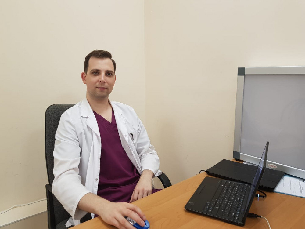 Врач-невролог, мануальный терапевт Клиники восстановительной неврологии Сергей Матвеев.