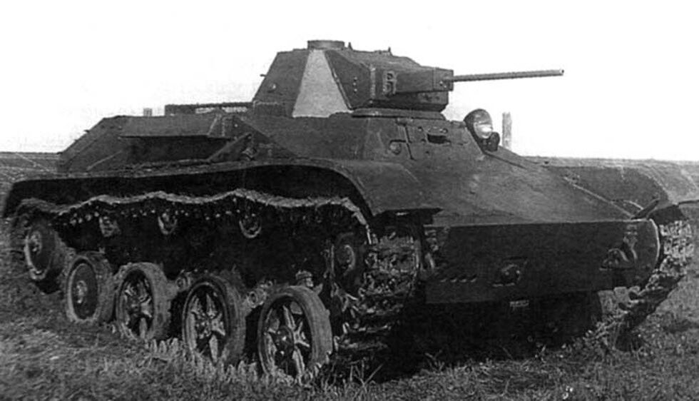 Танк Т-60 выпуска мая 1942 года