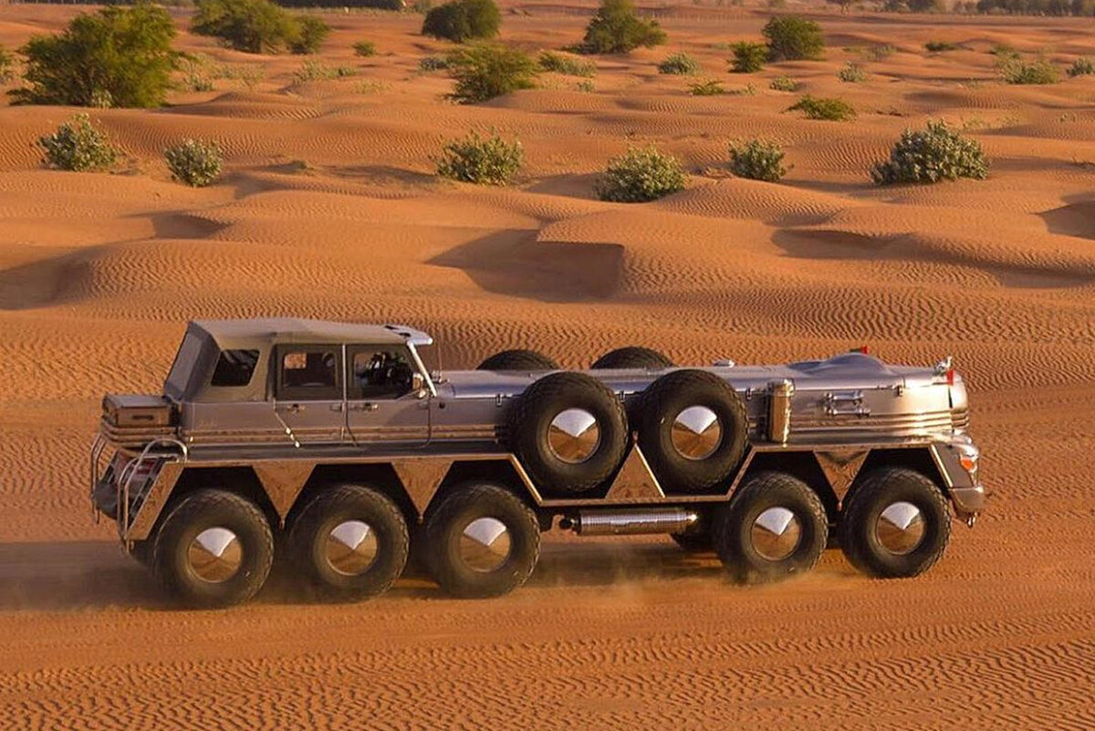 Jeep Wrangler шейха Хамада