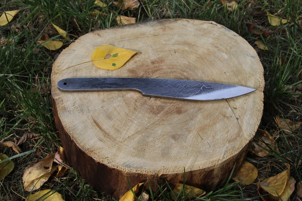 Нож Билли, которым выполнялся эксперимент. Фотография автора.