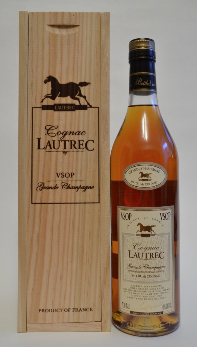 Grande champagne vsop. Коньяк Готье VSOP. Коньяк Cognac Lautrec. Коньяк Лотрек Гранд шампань Хо. Коньяк Лотрек ВСОП.