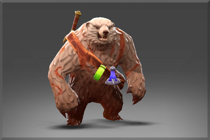 Три медведя дота. Virtus Werebear. Медведь из дота 2. Unusual Virtus Werebear. Медвежонок из доты.