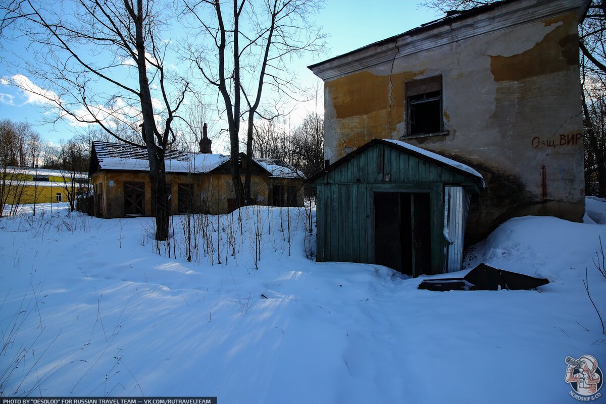 Заброшенные здания Всероссийского института растениеводства в Пушкине |  NordSkif & Co | Дзен