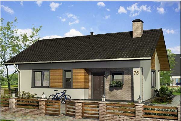 Дом с возможностью достройки Bon.