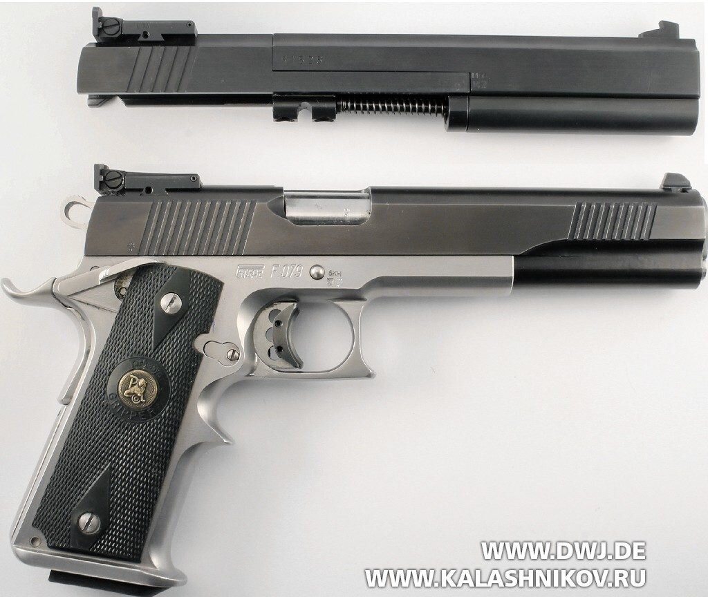 Автор приобрёл через интернет по выгодной цене модель Range Master фирмы Peters-Stahl калибра 9 mm Luger со сменной системой PSW VI калибра .22 l.r. Однако полученные впоследствии на стрельбище результаты оставляли желать лучшего.