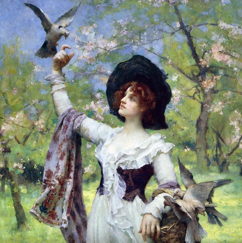 «Весна» Генриетта Эмма Ратклифф Рае