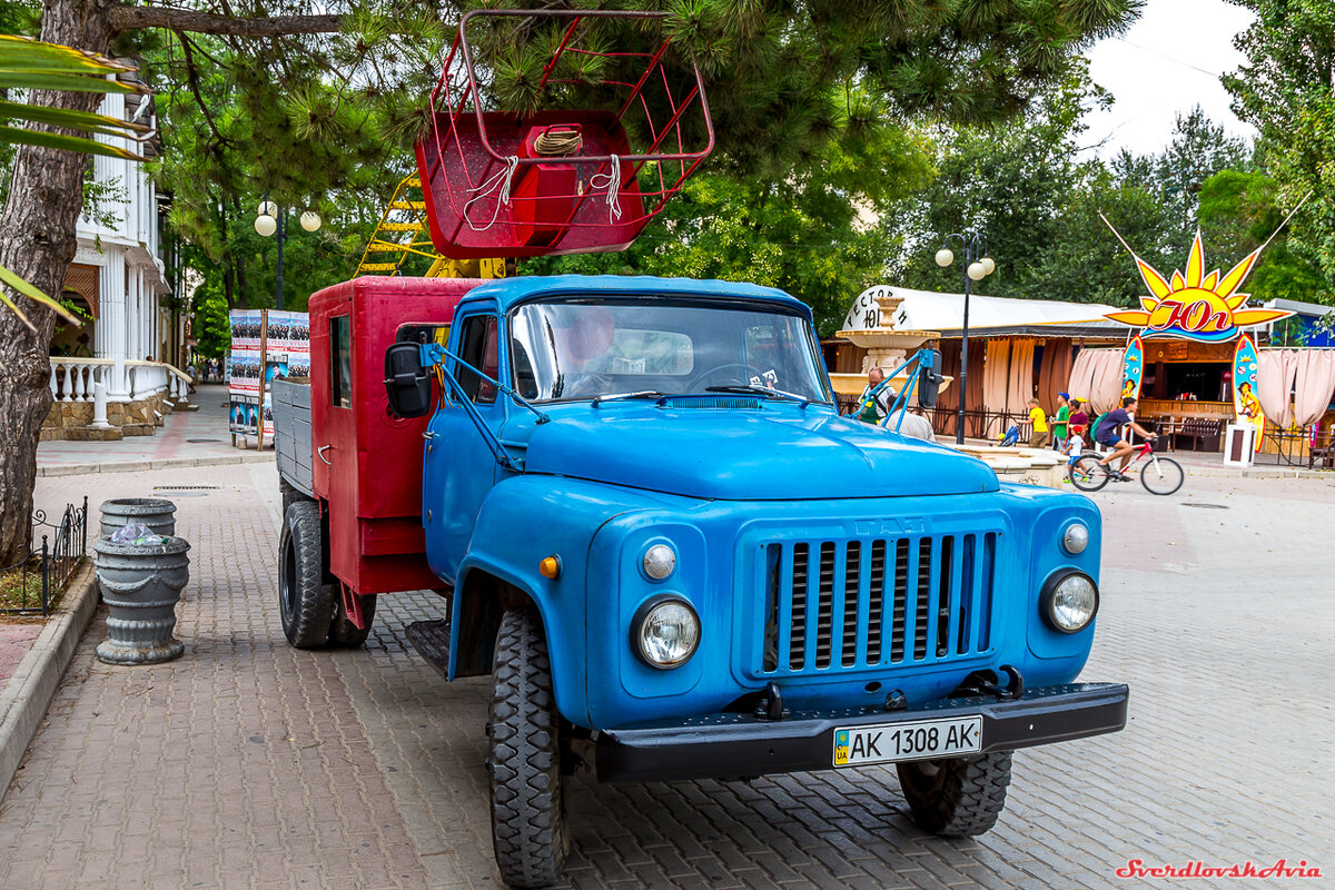 ГАЗ-52 автовышка. Ветераны крымскийх дорог. | Авиация и техника -  СвердловскАвиа | Дзен