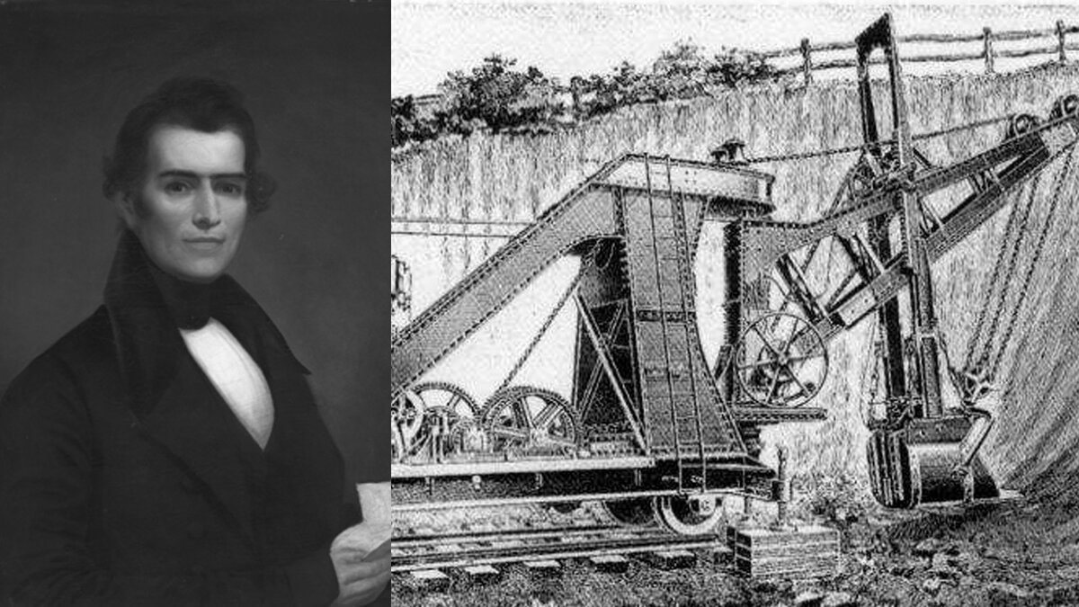 William Smith Otis ва биринчи эксковаторLiebherr R9800