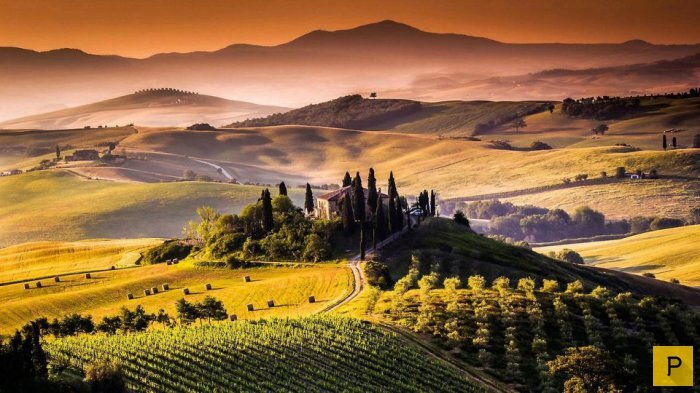 1. Тоскана, Италия

Отпуск в Тоскане для тех, кто хочет насладиться изящным искусством и побывать на лучших пляжах Европы.