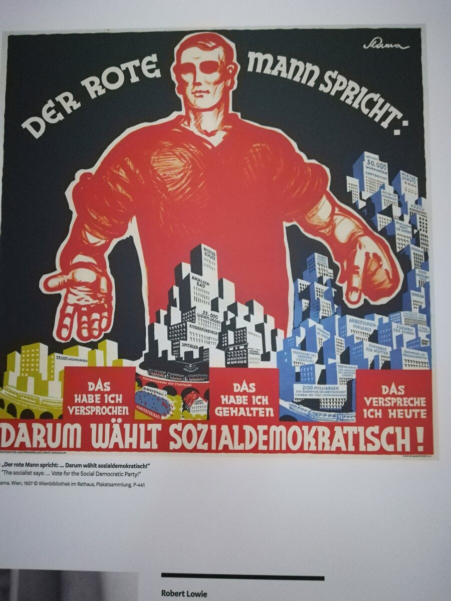 Plakat socialisticheskoj partii pered fashizmom