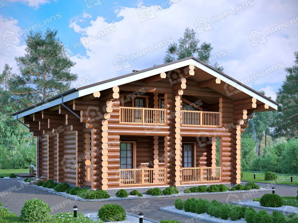 Фасад 2 дома ДО-135. Источник arplans.ru