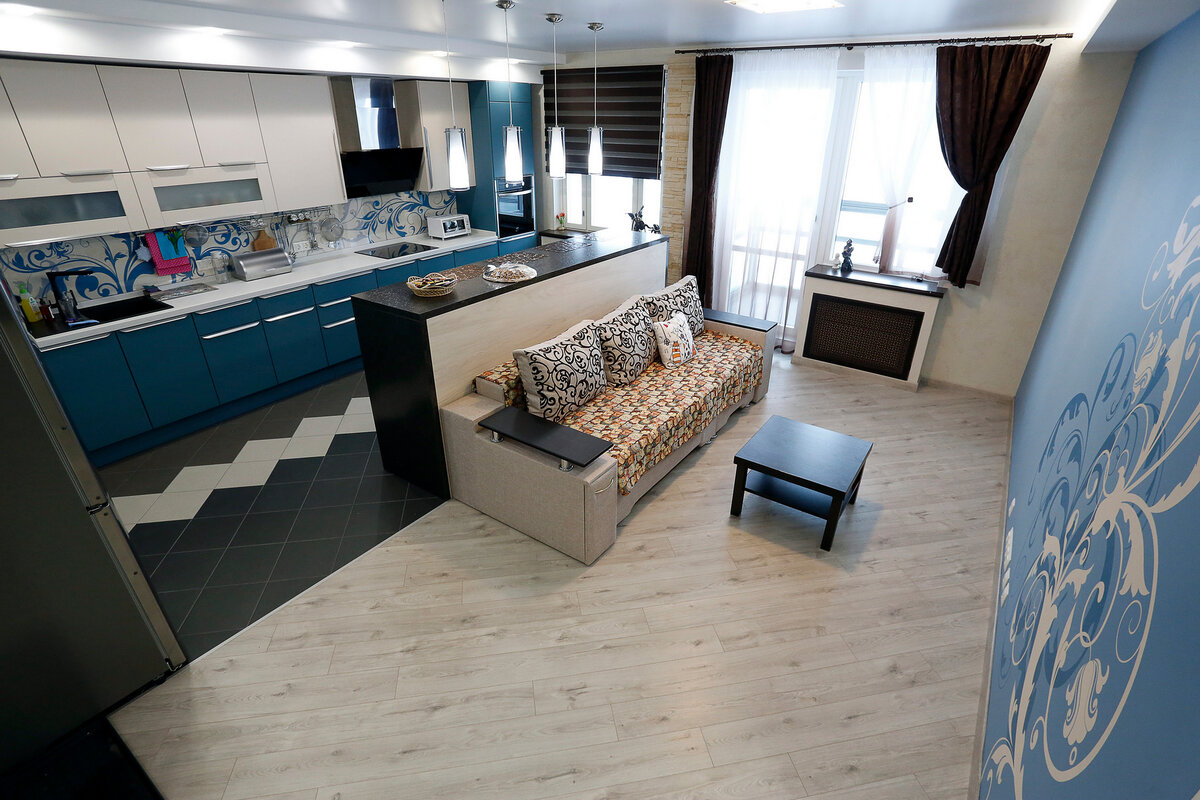 Правильная укладка ламината наискосок