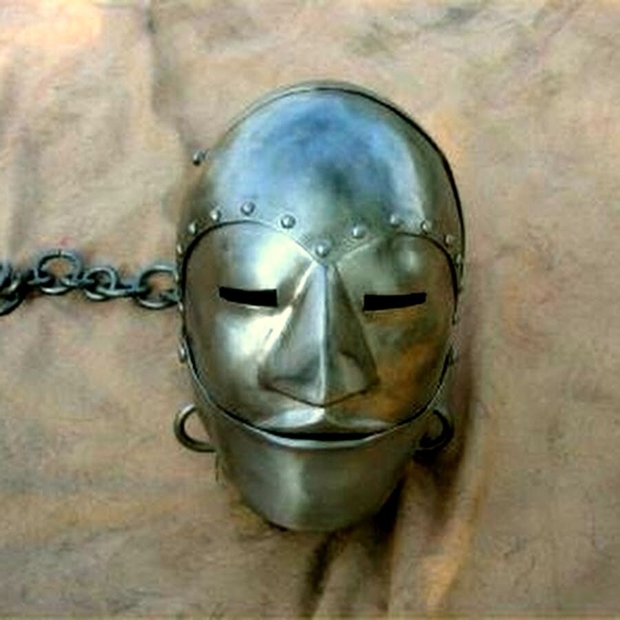 История железной маски. Железная маска Калиостро. Маска из железа.