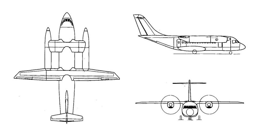 Ту 136 проекты самолетов