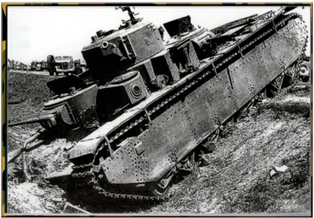 Советский Т-35 (бесполезная железяка в условиях Второй мировой)